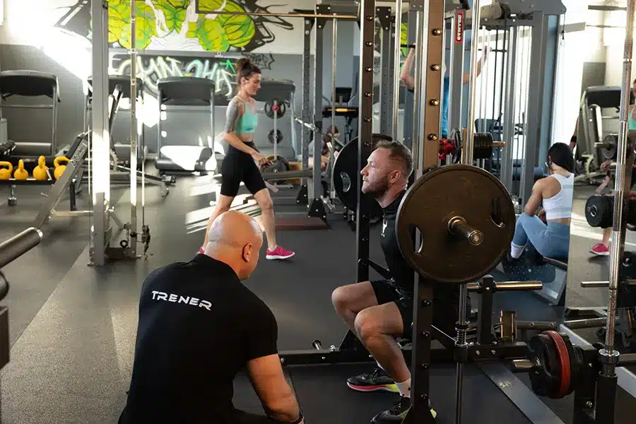 Współpraca z trenerem personalnym